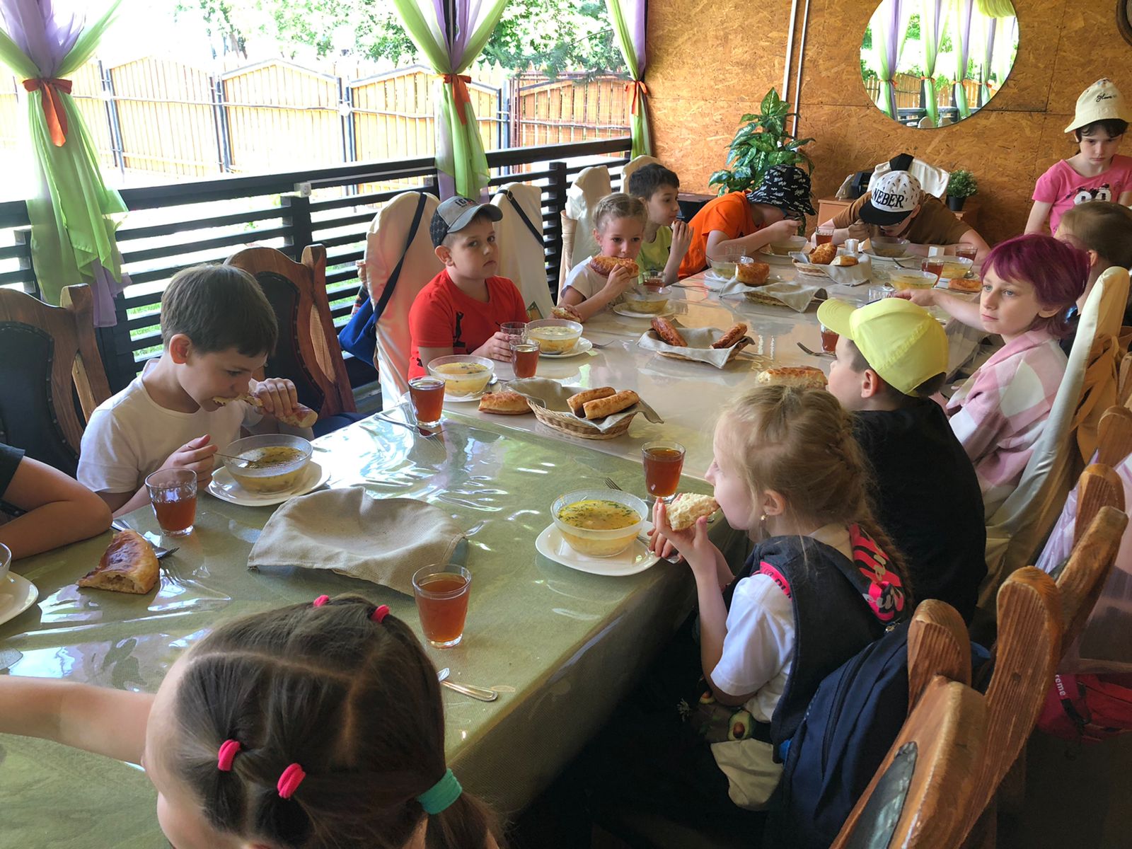 Еда в летнем лагере Балашиха